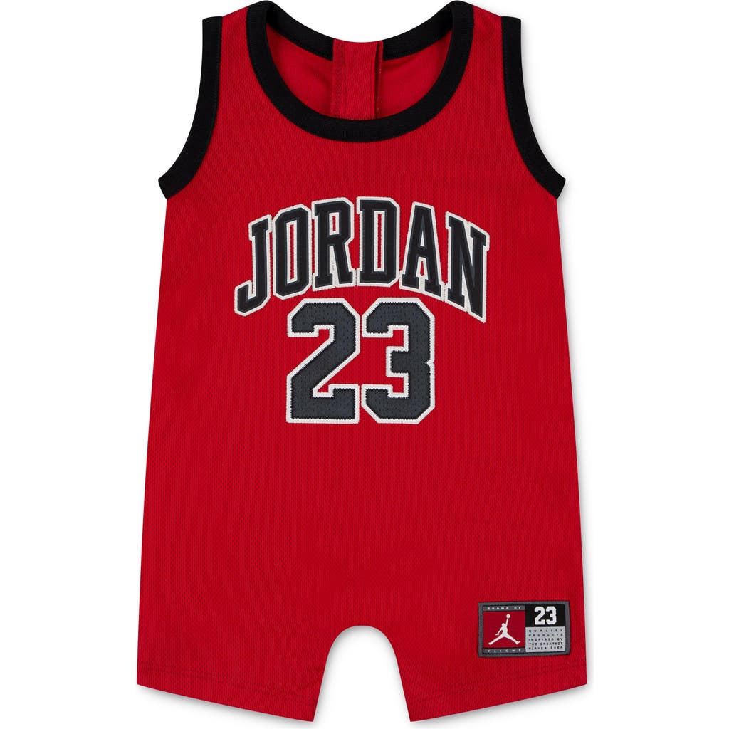 Jordan Jumpman 23 Jersey Romper In Red