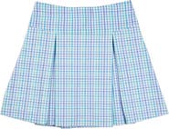Florence Eiseman Plaid Seersucker Pleated Skirt
