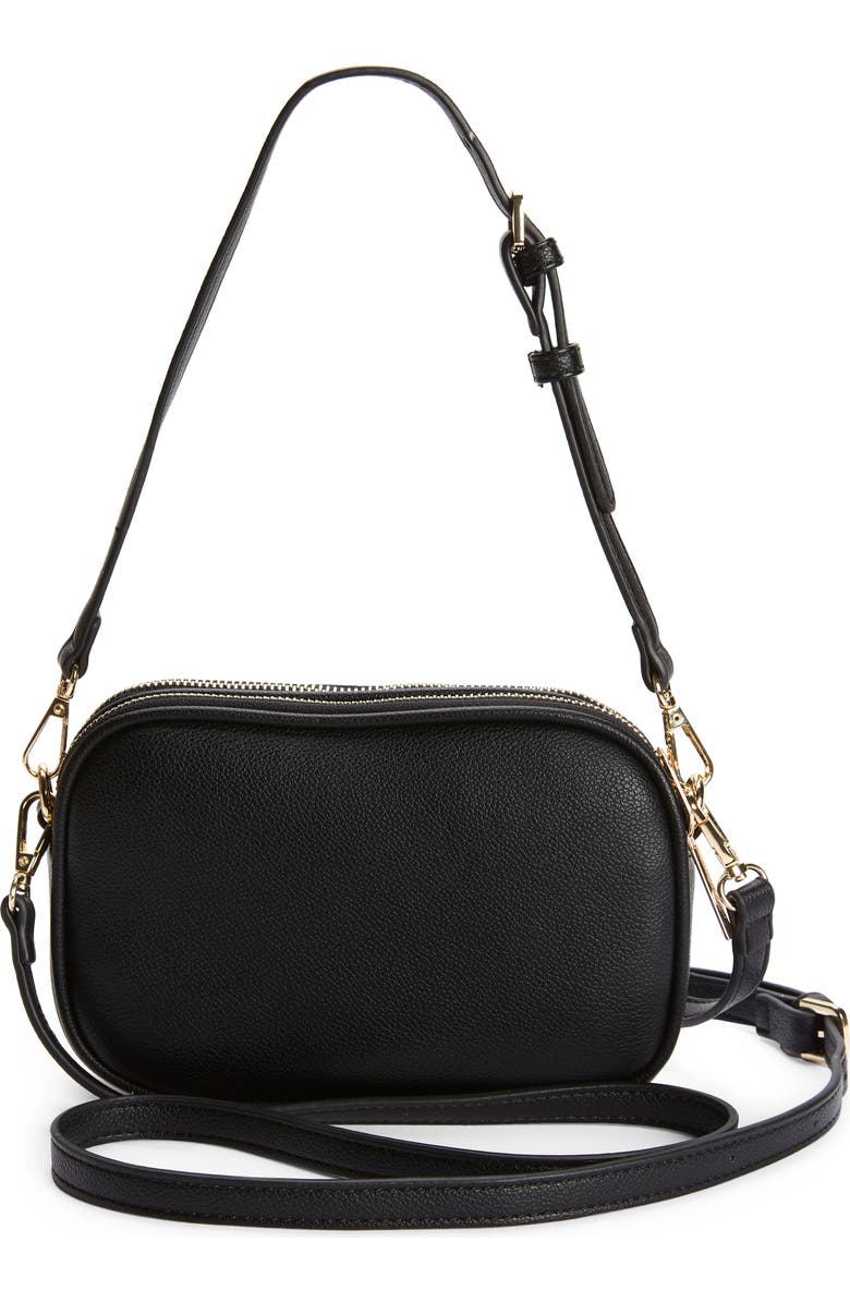 Mali + Lili Eryn Vegan Leather Crossbody Bag, Alternate, color,