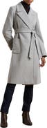 Lauren Ralph Lauren Belted Wool & Cashmere Blend Wrap Coat