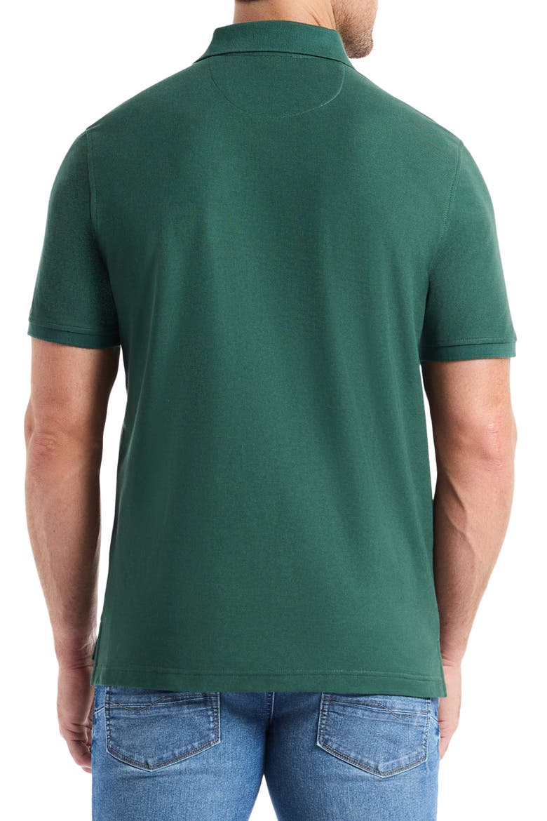 Belvar Knit Polo, Alternate, color, TREKKING GREEN