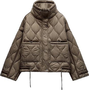 June Lightweight Water Resistant Onion Quilted Jacket