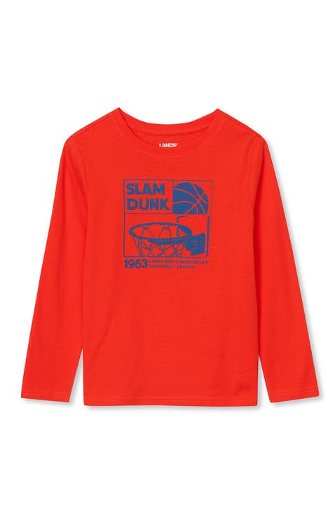 Boys Long Sleeve Graphic Tee