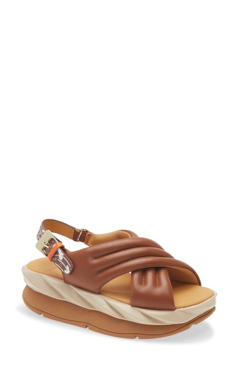 Mellow Mana Platform Slingback Sandal (Women)
