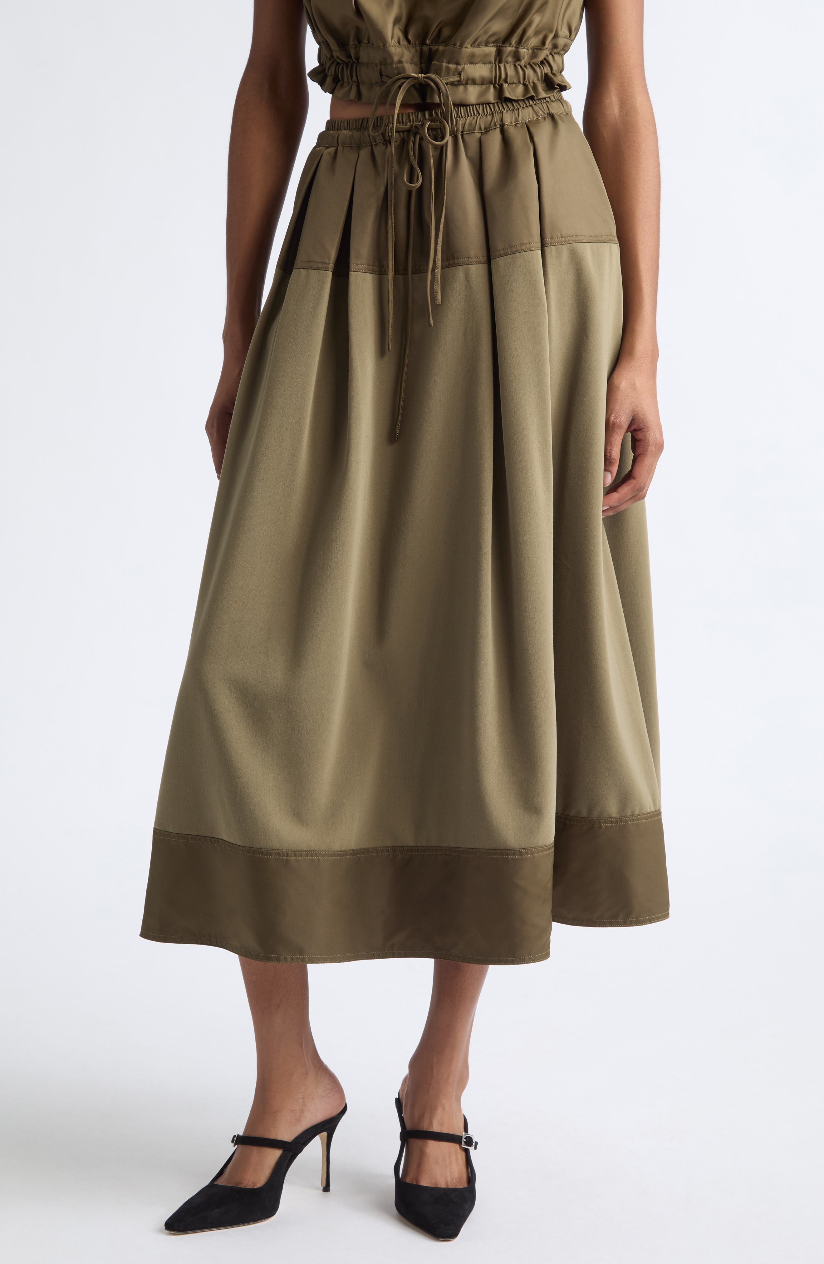 selected DARK OLIVE