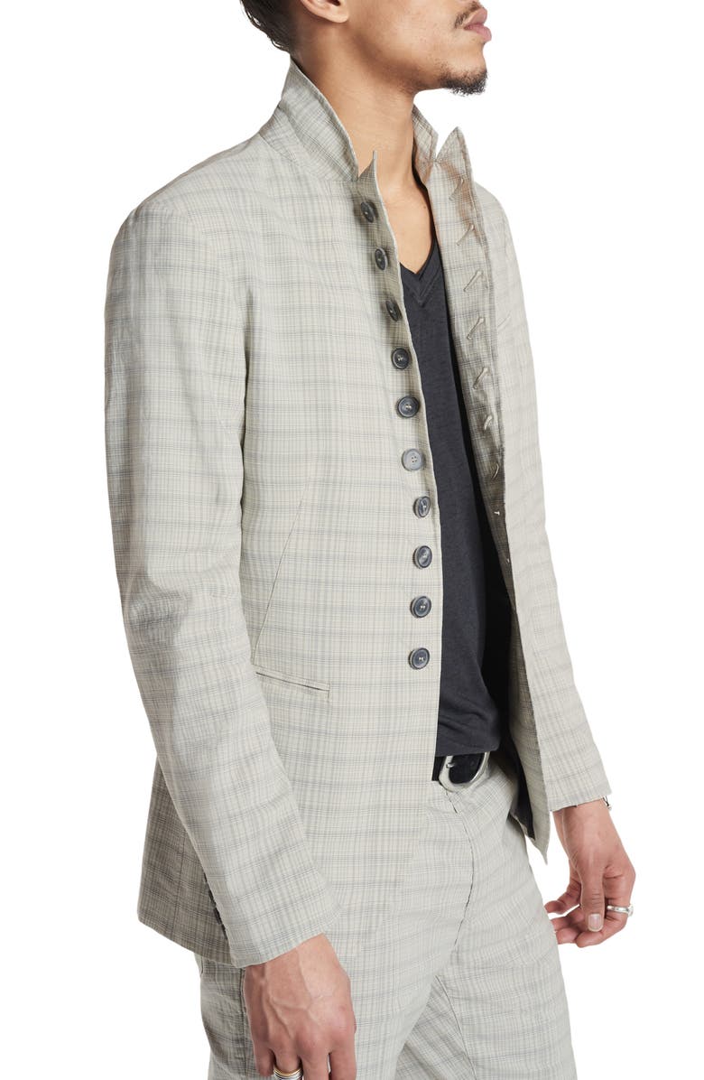 John Varvatos Slim Fit Linen Blend Jacket, Main, color, 