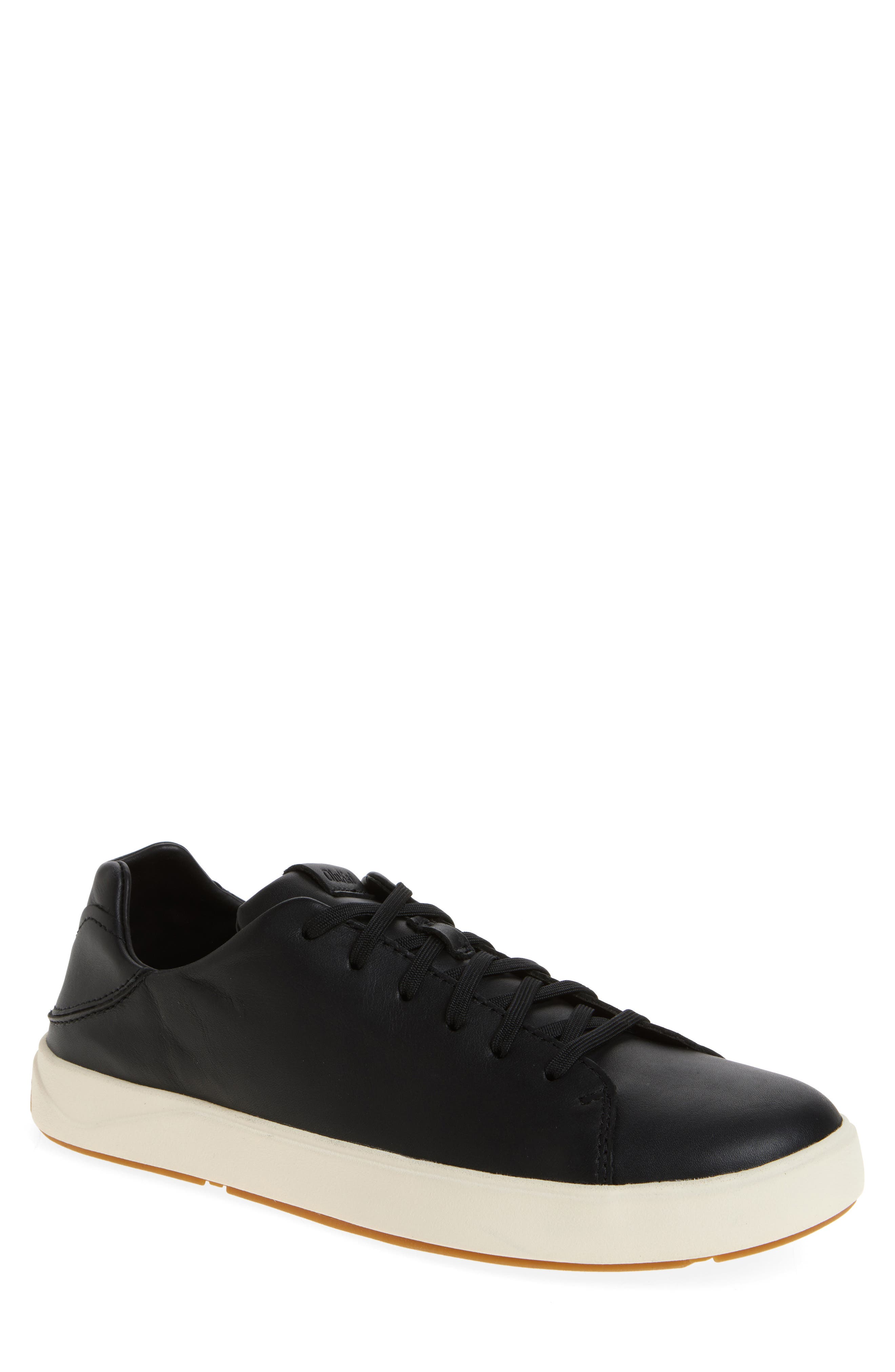 OluKai Lae‘ahi Li ‘Ili Convertible Low Top Sneaker, Main, color, Onyx / Onyx
