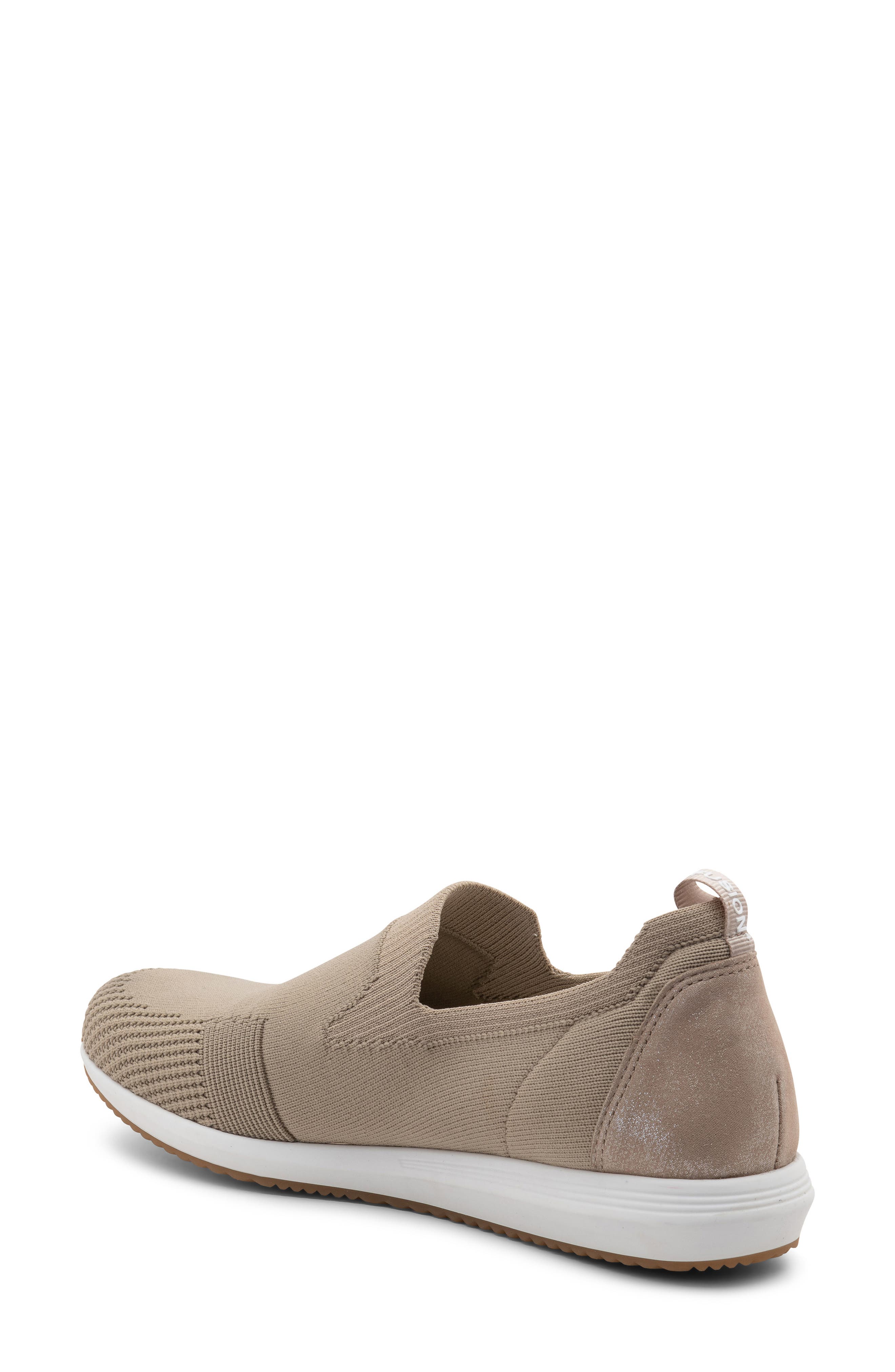 Leena II Slip-On Sneaker, Alternate, color, SAND WOVENSTRETCH