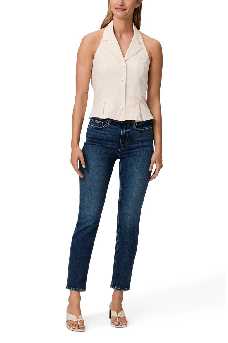 Cindy High Waist Ankle Straight Leg Jeans, Alternate, color, ARPEGGIO