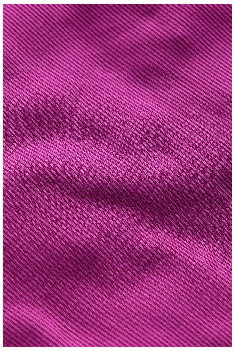 Ribbed Lace Trim Tank, Alternate, color, PURPLE