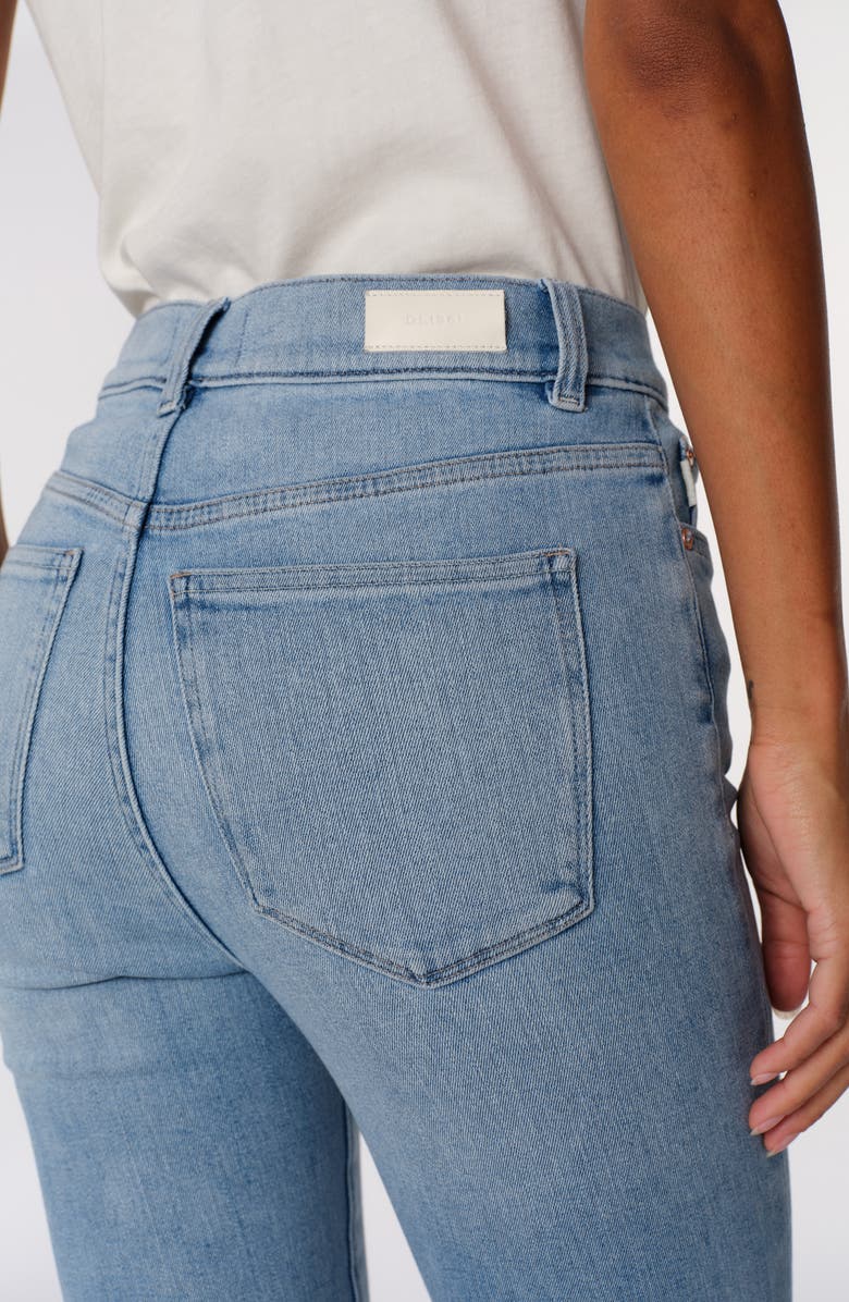 DL1961 Bridget Instasculpt Raw Hem Ankle Bootcut Jeans, Alternate, color, 