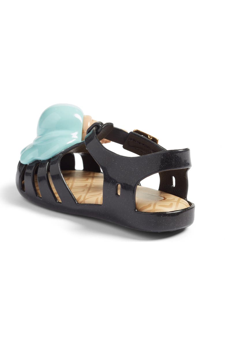 Mini Melissa Aranha X Sandal, Alternate, color,