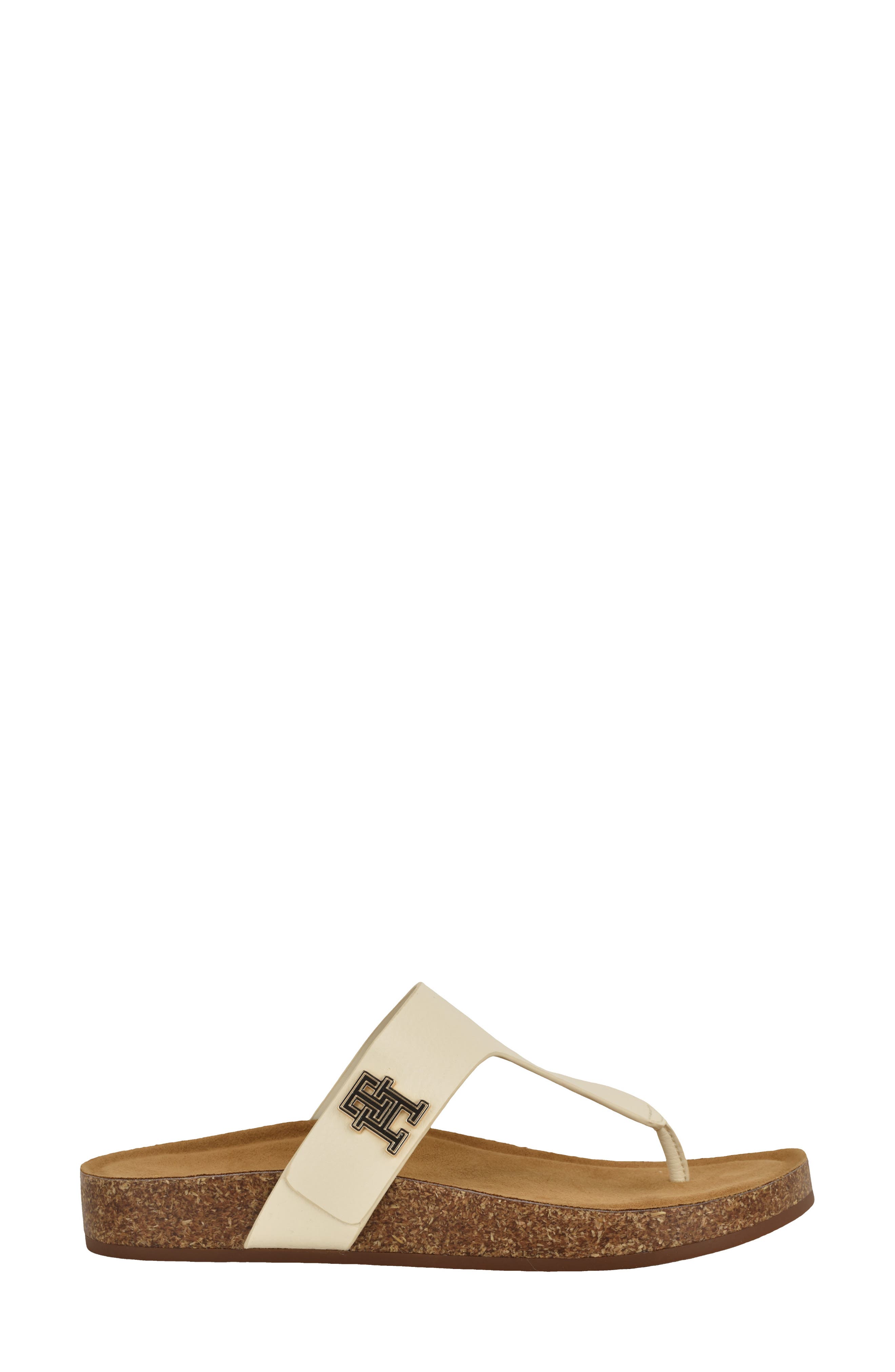 Tommy Hilfiger Tobeach Platform Flip Flop, Alternate, color, Ivory