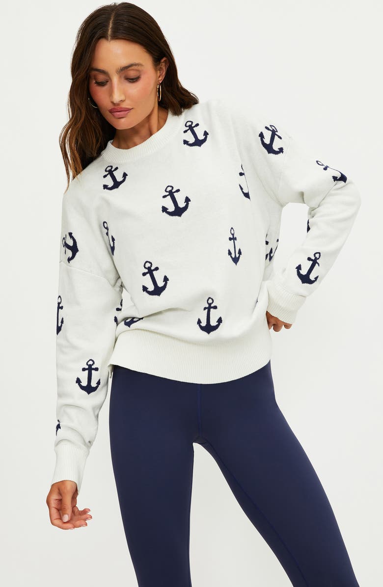 Beach Riot Callie Sweater, Alternate, color, Regatta Anchor