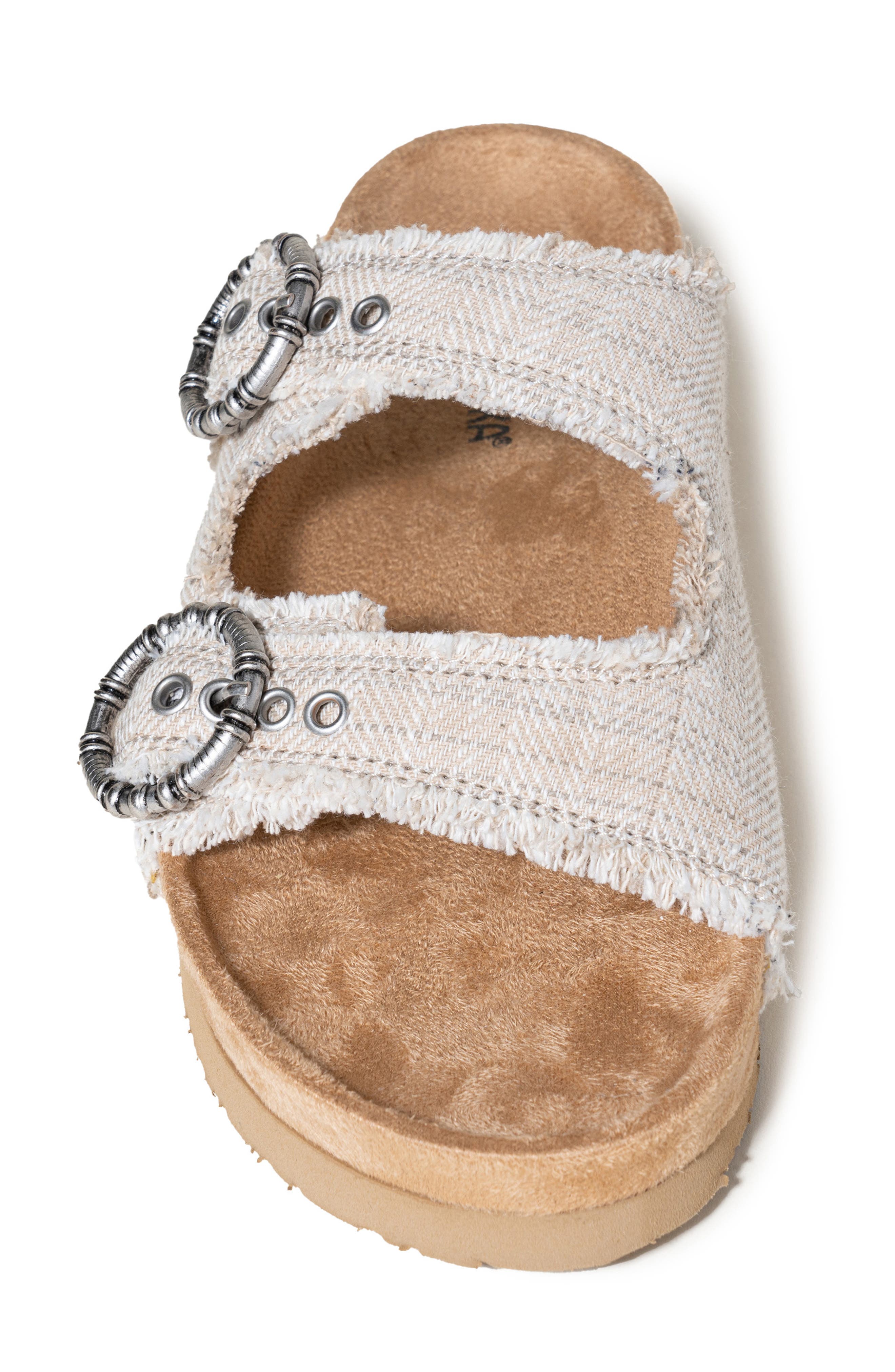 Minnetonka Georgine Sandal, Alternate, color, Tan Herringbone