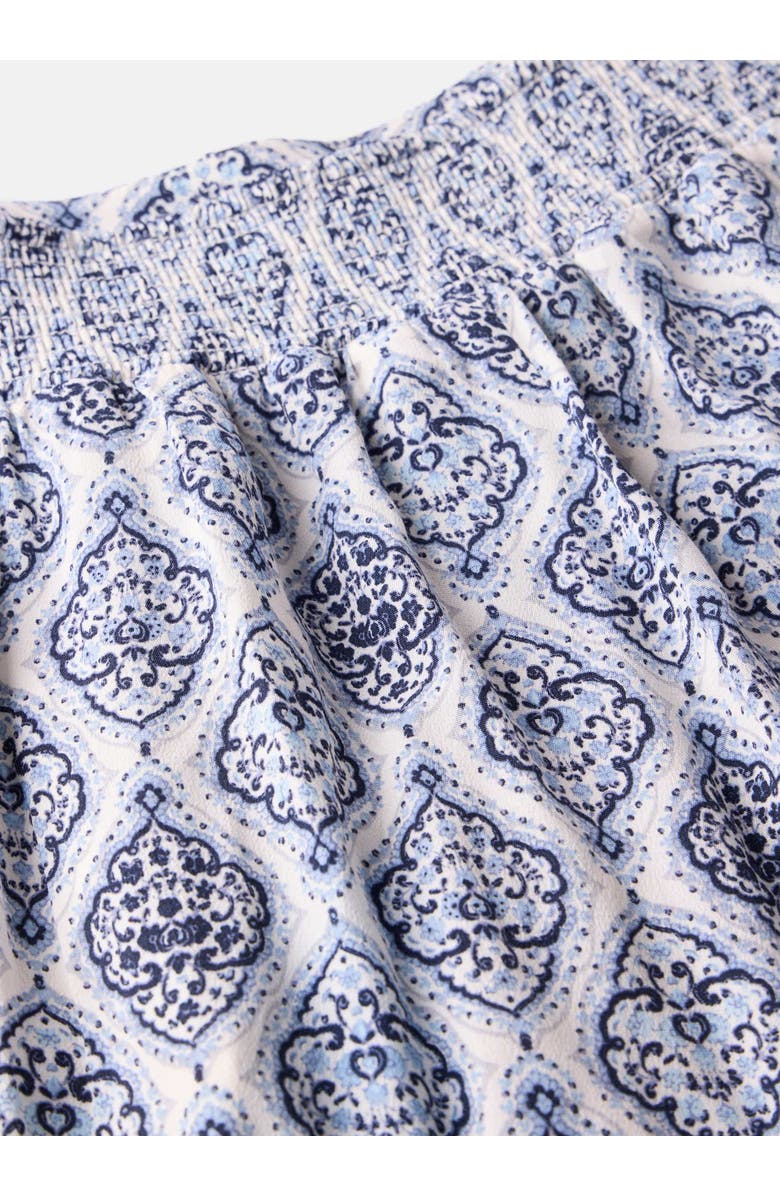 MINT VELVET Tile Print Trouser, Alternate, color, Cream