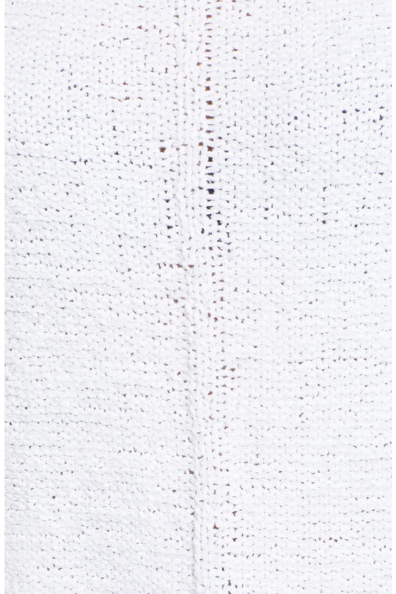Button Back Sweater, Alternate, color, WHITE