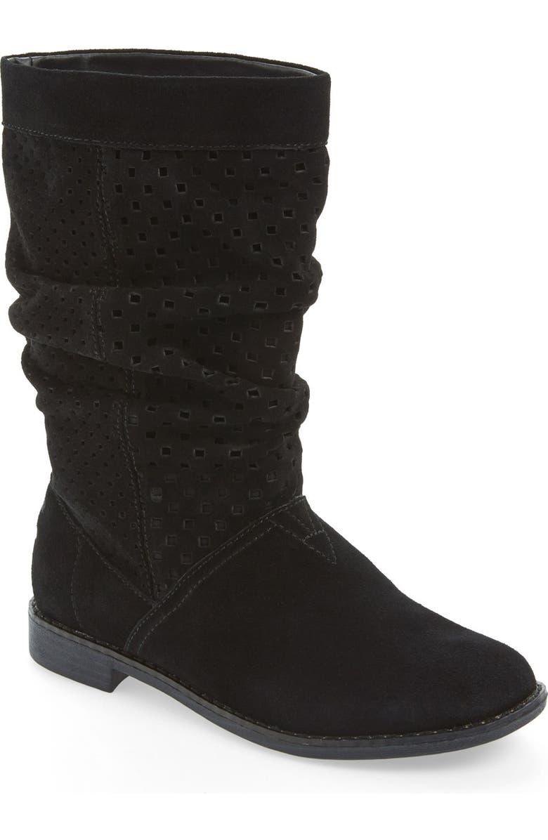 TOMS 'Serra' Perforated Slouch Boot, Main, color,