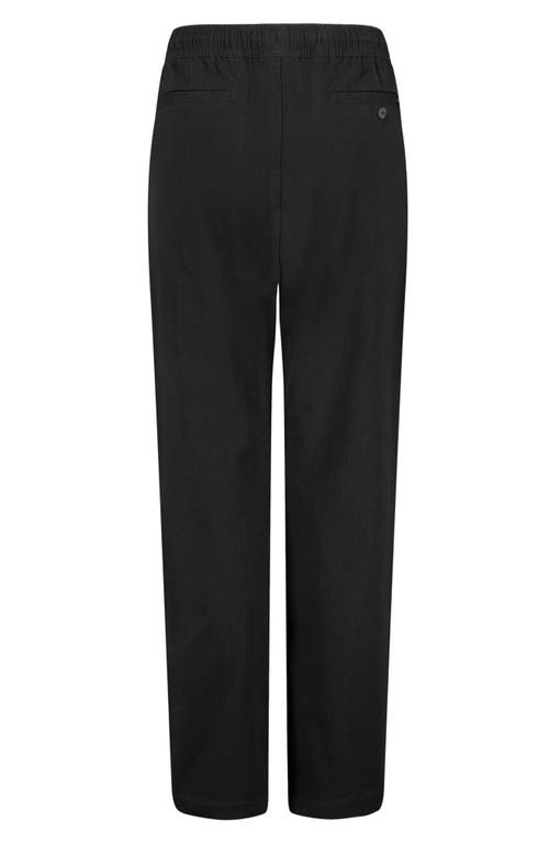 Billabong Kids' Larry Stretch Twill Drawstring Pants In Black