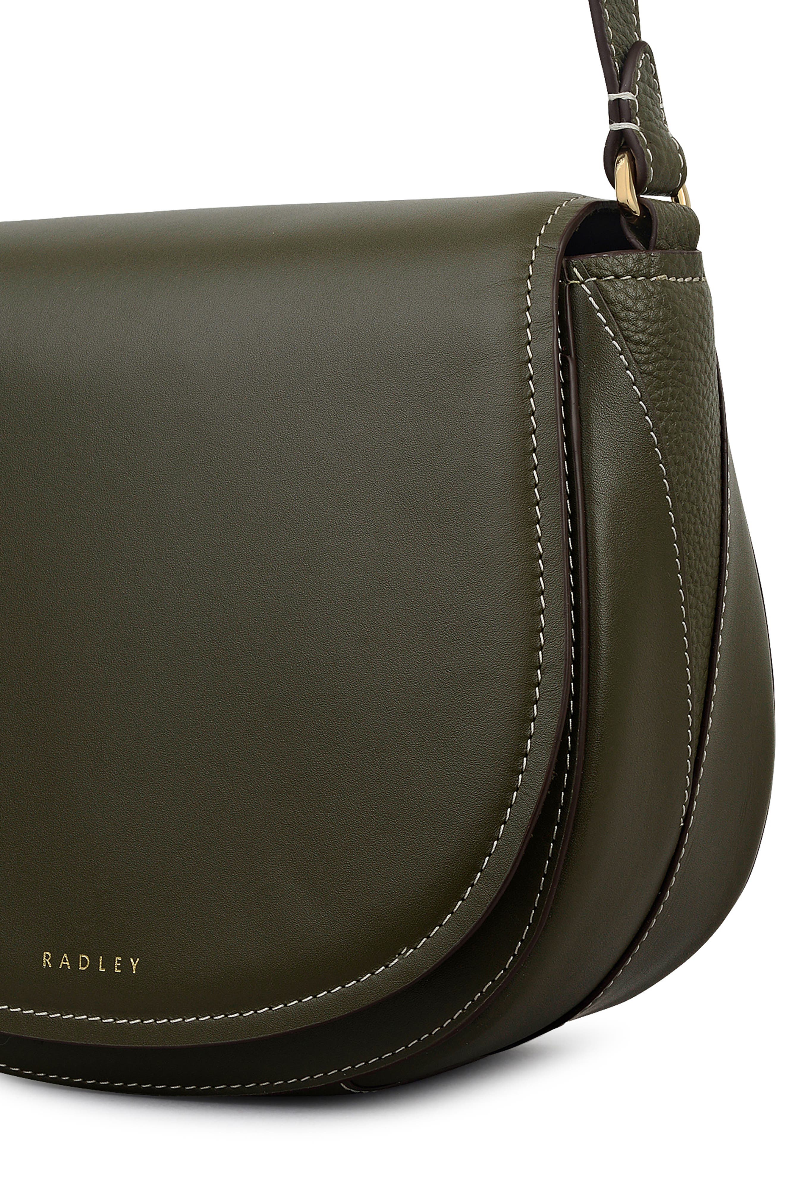 Radley Liverpool Gardens Medium Flapover Crossbody Bag, Alternate, color, Pine Needle
