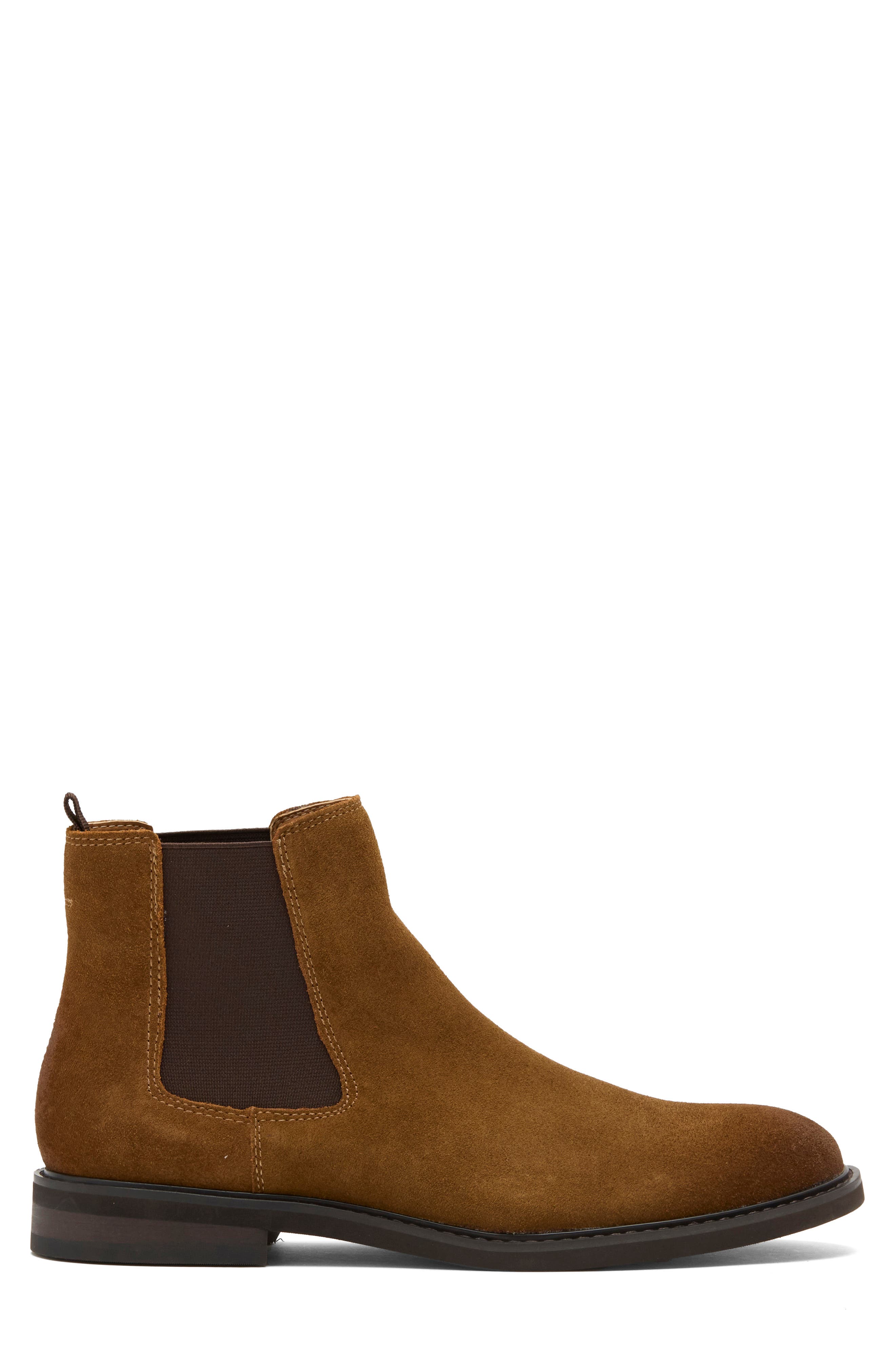 Dominik Leather Chelsea Boot, Alternate, color, CHESTNUT OILED SUEDE