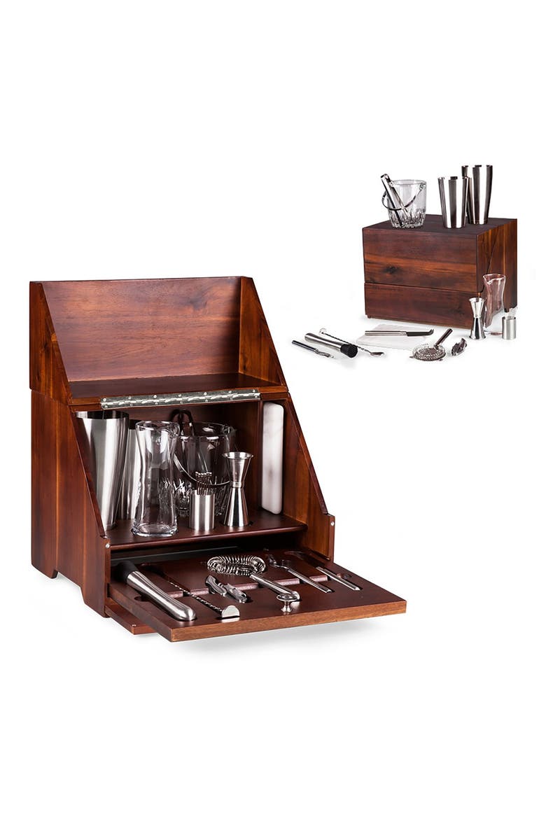 LEGACY 'Madison' Tabletop Bar Set, Alternate, color, BROWN