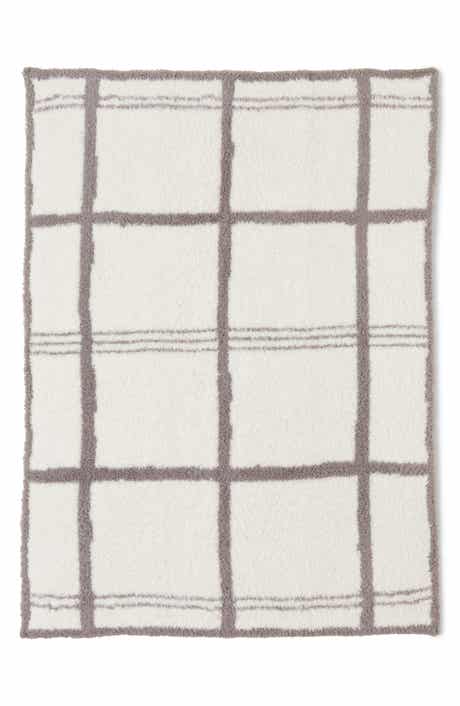 Barefoot Dreams® CozyChic® Windowpane Check Stroller Blanket