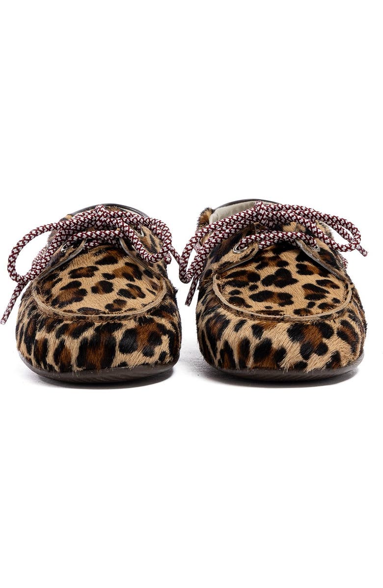 P448 Antibes Boat Shoe, Alternate, color, Leopard Wine