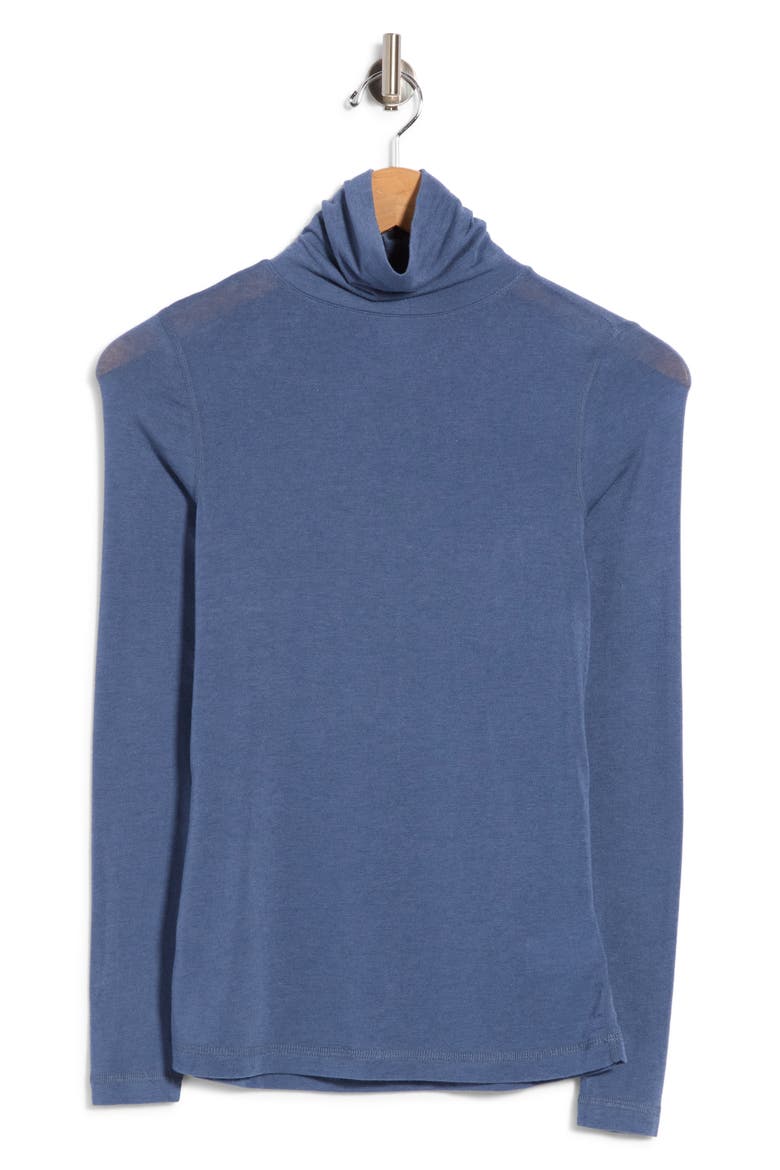 Turtleneck Top, Alternate, color, LIGHT INDIGO BLUE