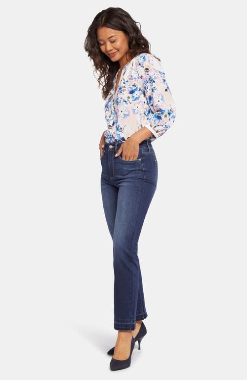 Nydj Marilyn High Waist Release Hem Ankle Straight Leg Jeans