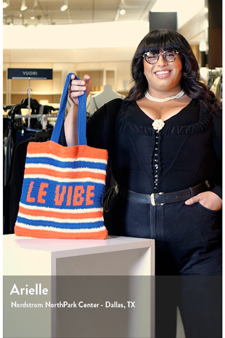 Michel Crochet Cotton Tote (Women) | Nordstrom