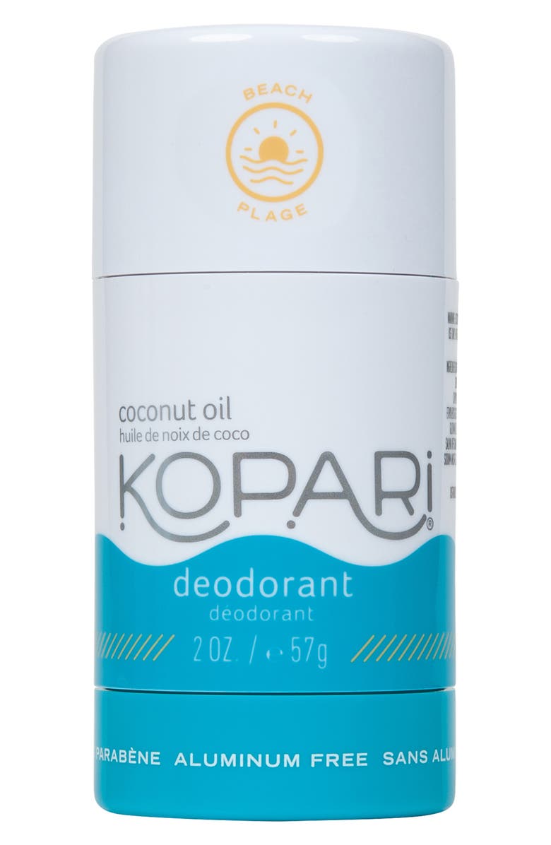 Kopari Coconut Beach Deodorant, Main, color, Beach