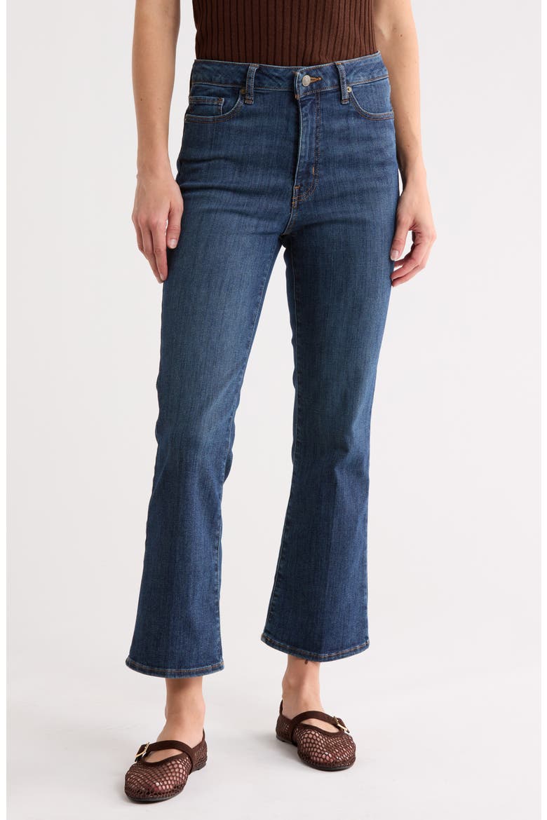 Le Cropped Mini Bootcut Jeans, Main, color, TWYLA