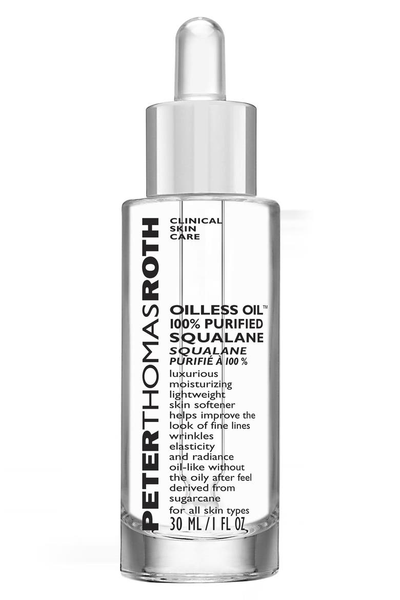 Oilless Oil™ Purified Squalane Treatment, Main, color, NO COLOR