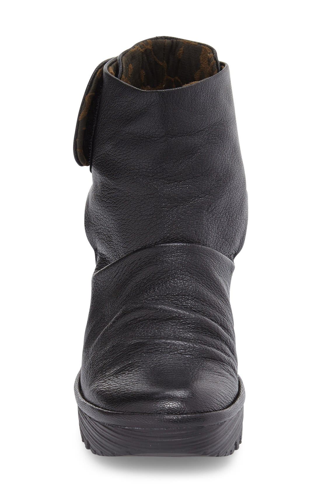 Fly London 'Yegi' Slouchy Platform Wedge Bootie, Alternate, color, 