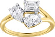 LuvMyJewelry Mysaria 14K Gold Lab Grown Diamond Ring - 1.5 Ct