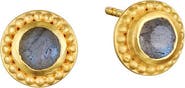 Satya Jewelry Tap Into Intuition Labradorite Stud Earrings