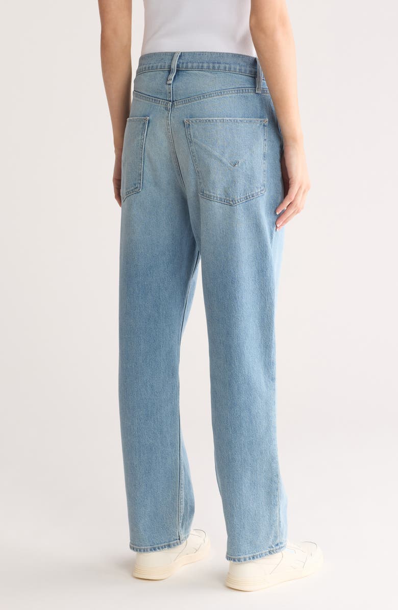 Hudson Jeans High Waist Straight Leg Jeans, Alternate, color, 