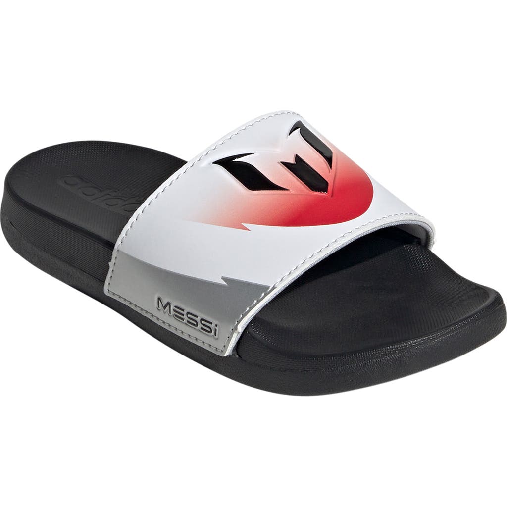 Adidas Originals Adidas X Lionel Messi Kids' Adilette Comfort Slide Sandal