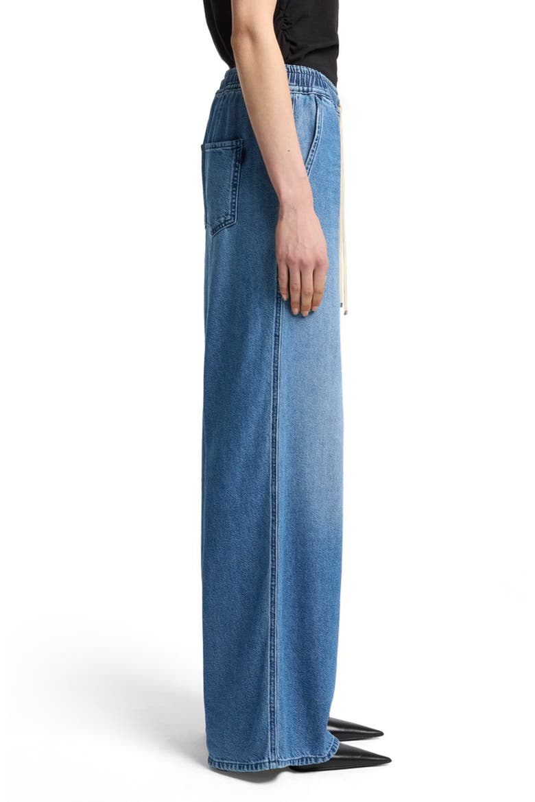 Pull-On High Waist Wide Leg Jeans, Alternate, color, HILO