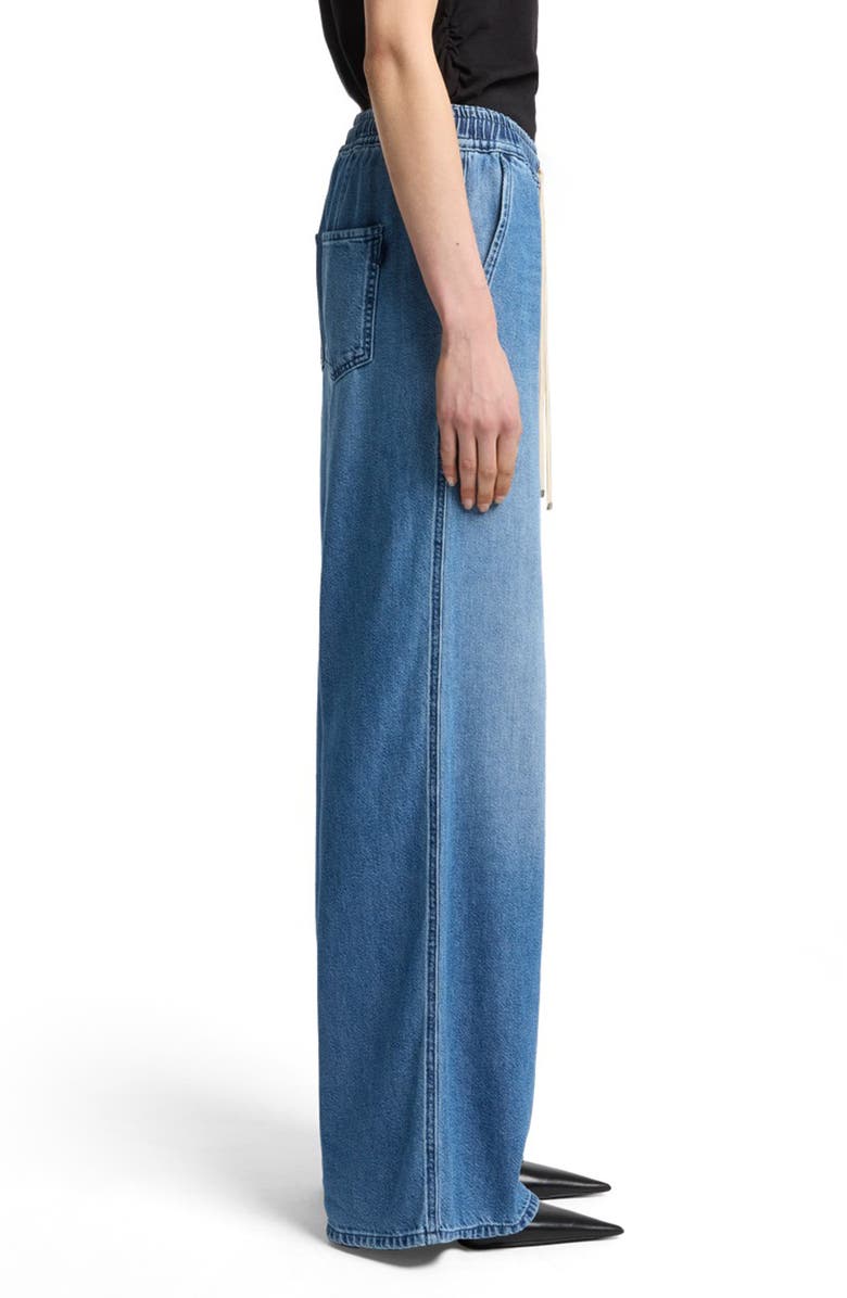 7 For All Mankind Pull-On High Waist Wide Leg Jeans, Alternate, color, Hilo