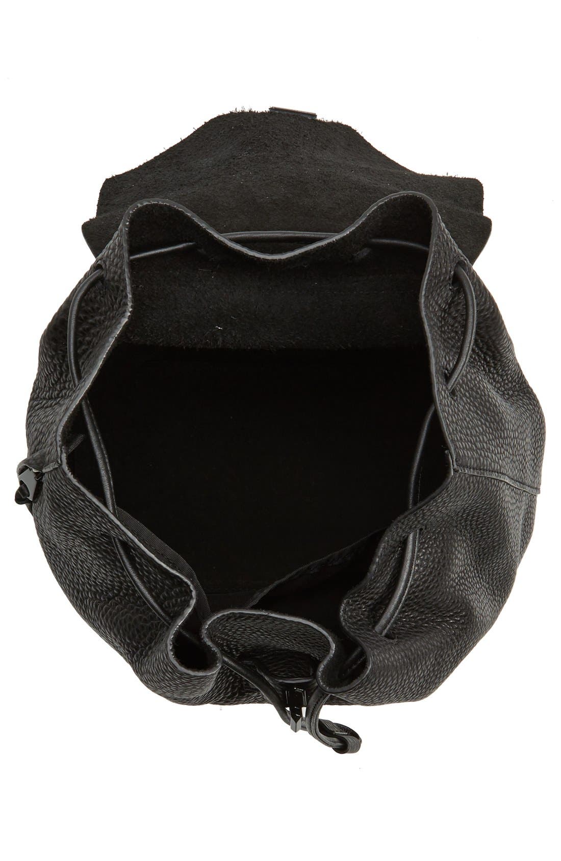 Rebecca Minkoff Darren Leather Backpack, Alternate, color, 