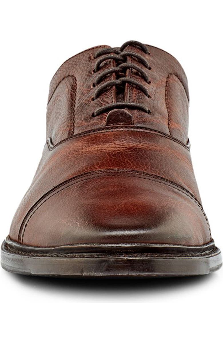 Frye Paul Bal Cap Toe Oxford, Alternate, color, Walnut
