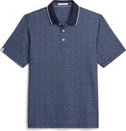 ASHWORTH GOLF Micro Floral Polo