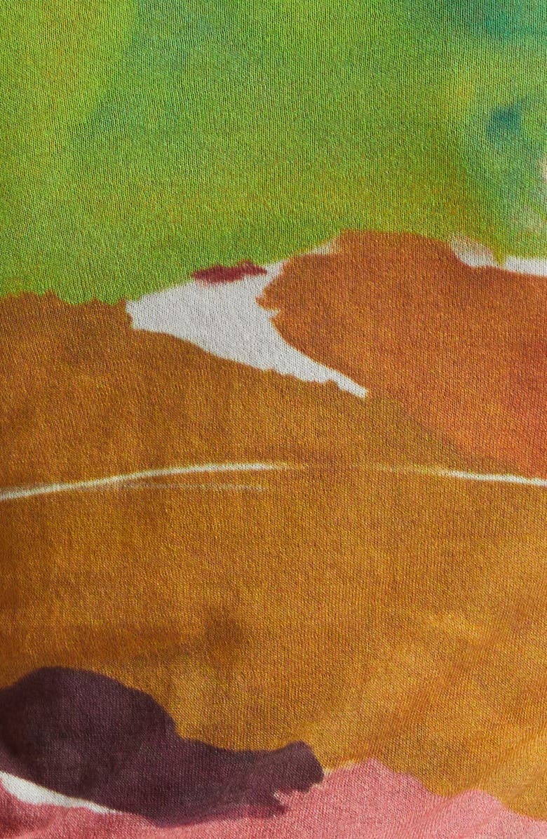 Ulla Johnson Sana Cotton Blend T-Shirt, Alternate, color, Nature Abhors A Vacuum