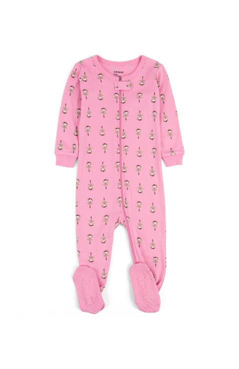 Footed Cotton Matching Family Pajamas, Whimsy & Fantasy Prints (Baby)