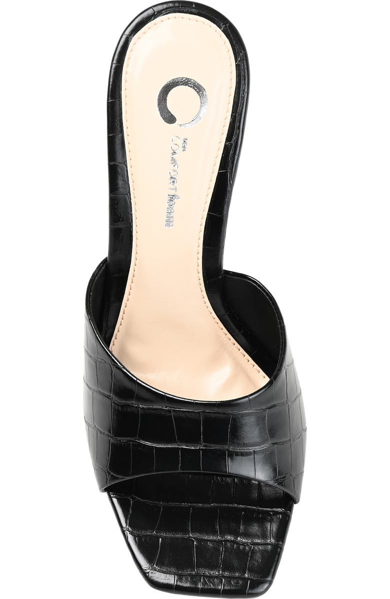 Journee Collection Tru Comfort Foam Vivvy Croc Embossed Wedge Sandal, Alternate, color,