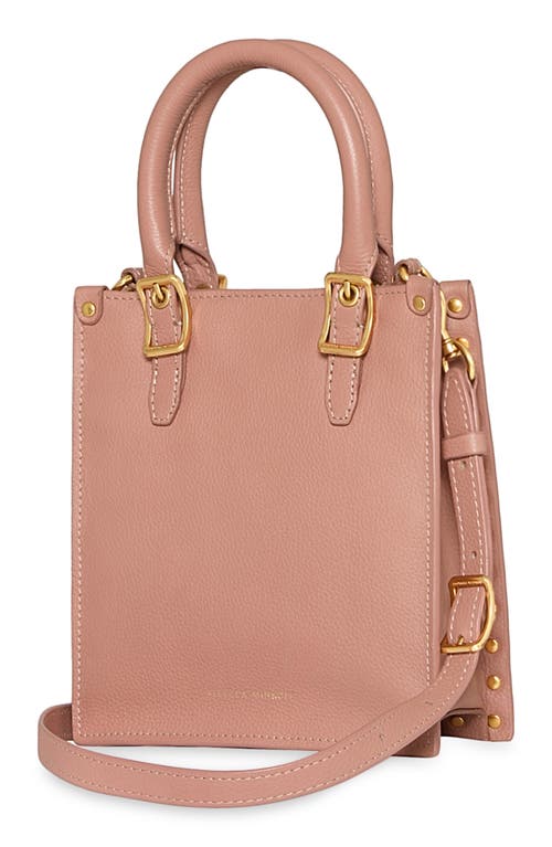 Rebecca Minkoff Mini Studded Leather Tote In Romance