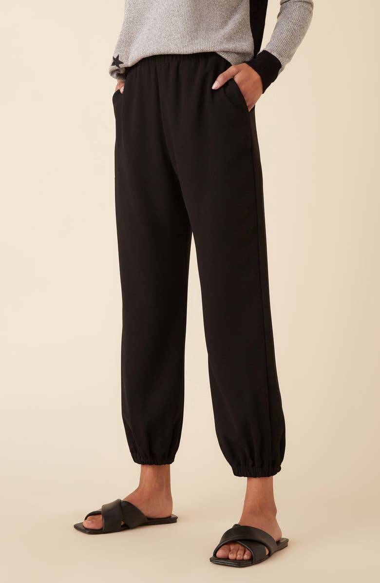 Karen Kane Crepe Joggers, Alternate, color, 
