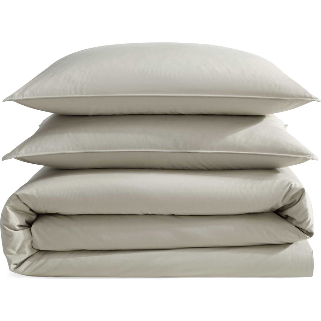 Calvin Klein Reversible Tencel® Lyocell Duvet Cover & Sham Set In Absinthe Green